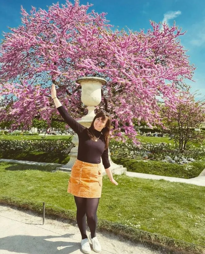 Janine im Frühling